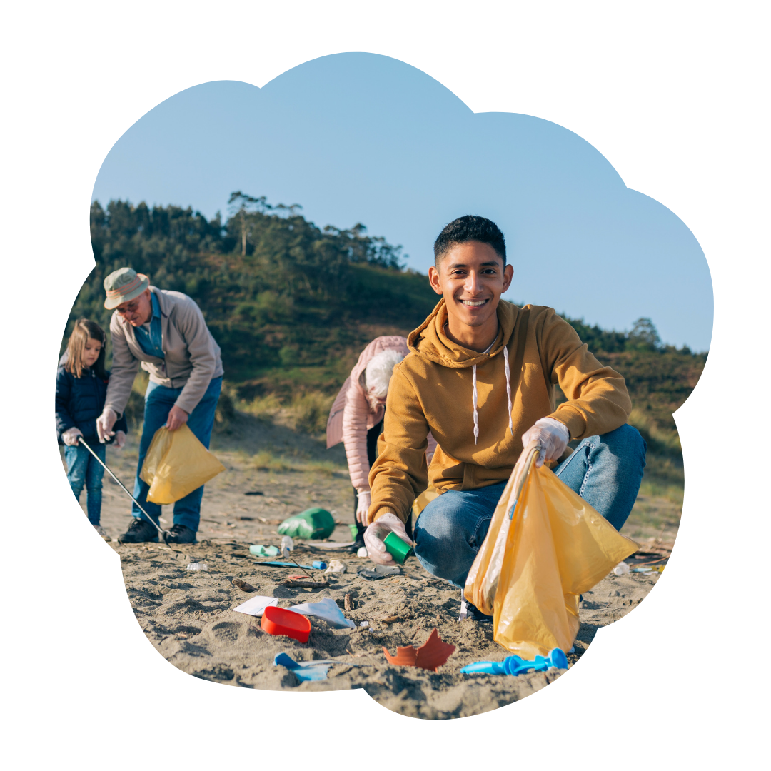 photo of person sitting on ride at amusement park