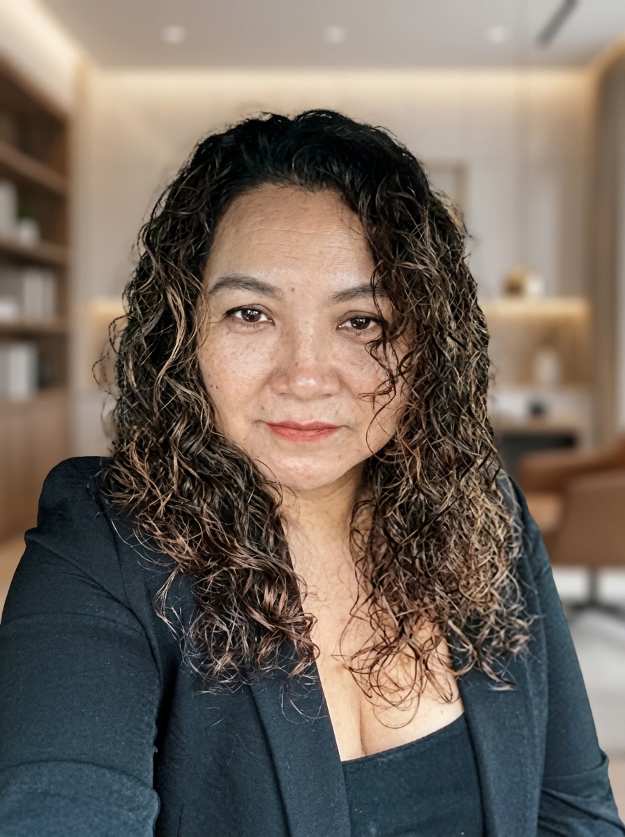 María Inés Borges, asesora inmobiliaria de La Rosa Realty, en una propiedad en Miami