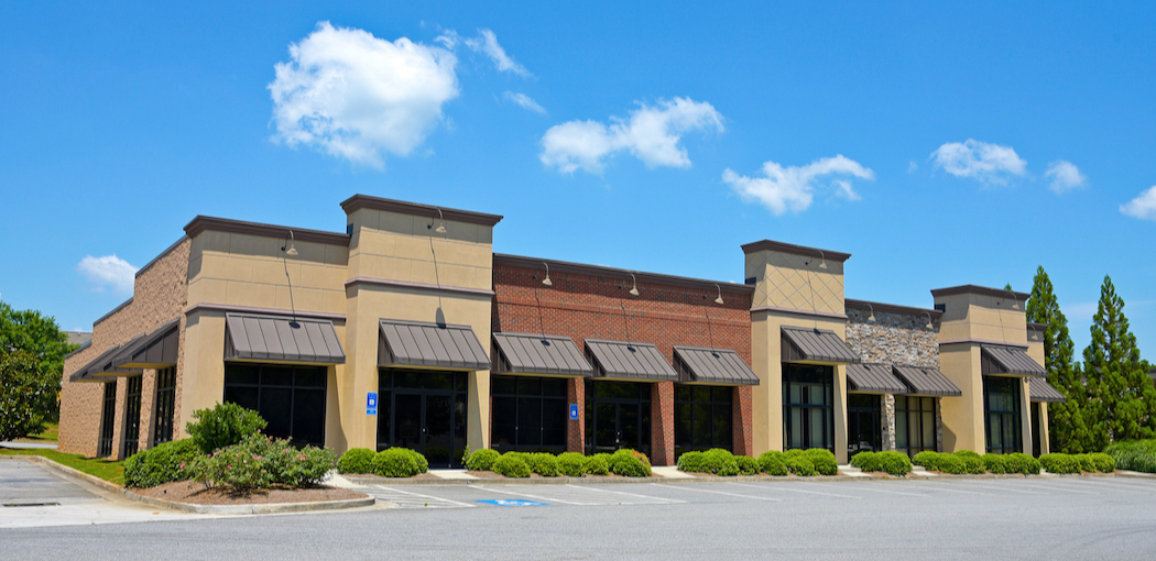 Stock image representing a commercial property financed with a FastTap light doc mortgage