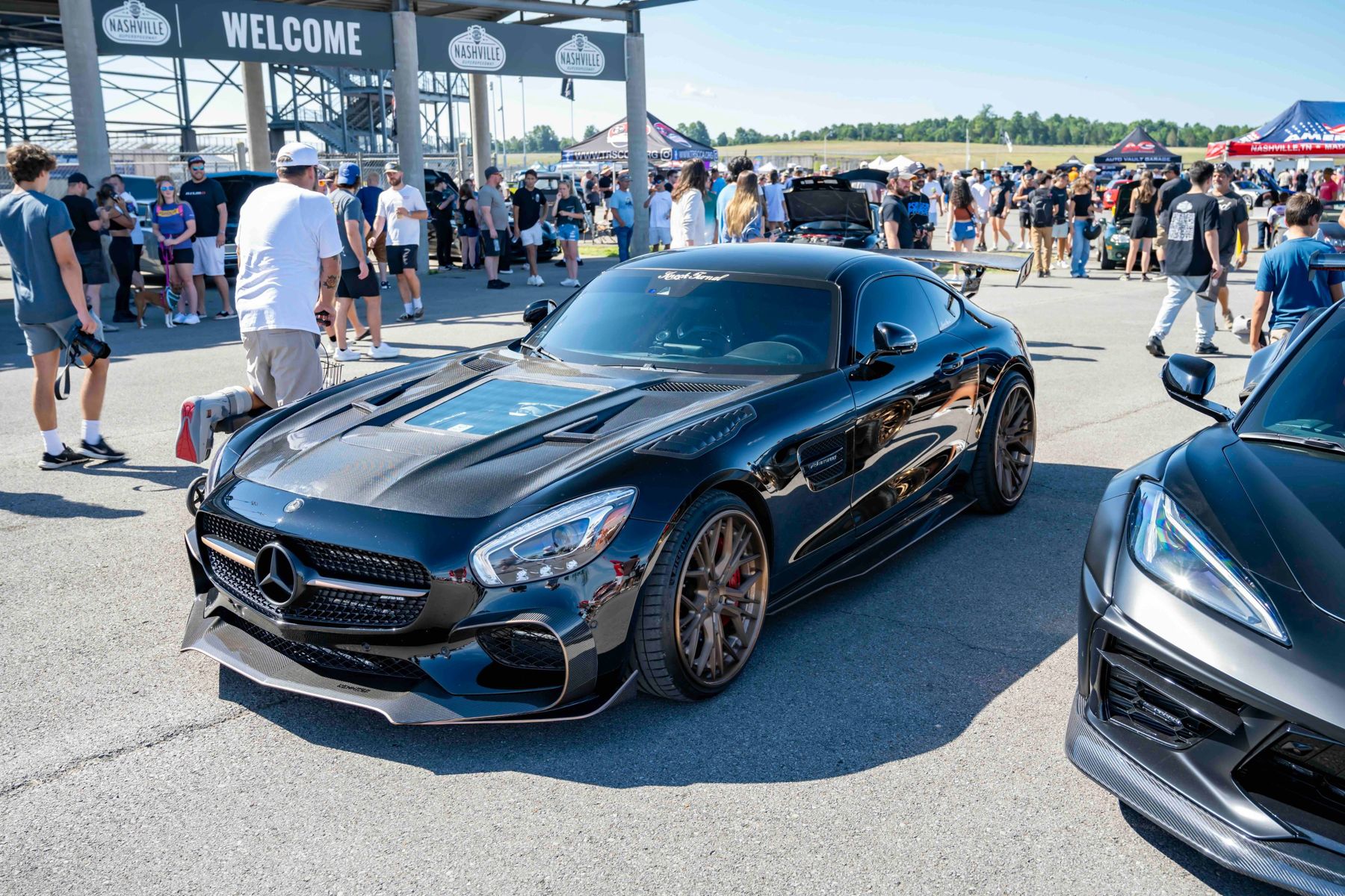 Cars & Coffee at Nashville Superspeedway - Regulators Car Club Nashville exotic car event