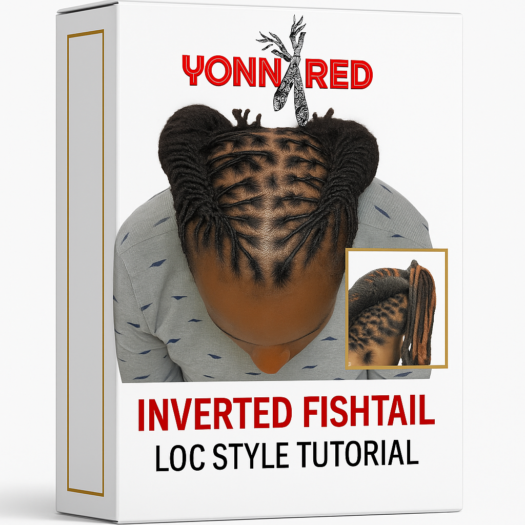 Yonni Red loc styling tutorial