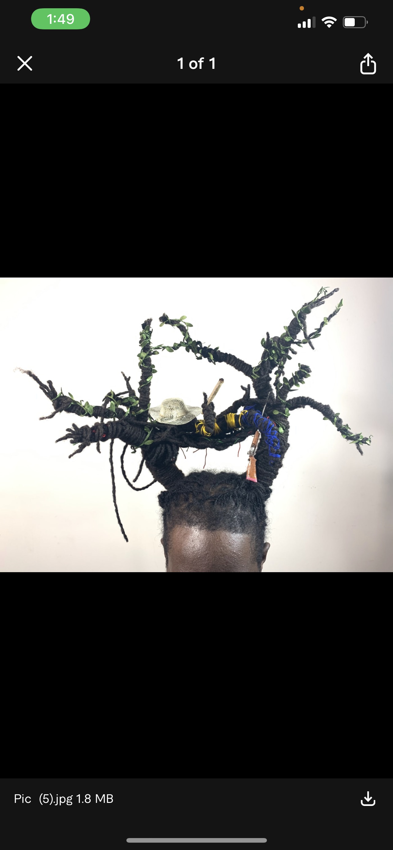 Yonni LOC fantasy styling