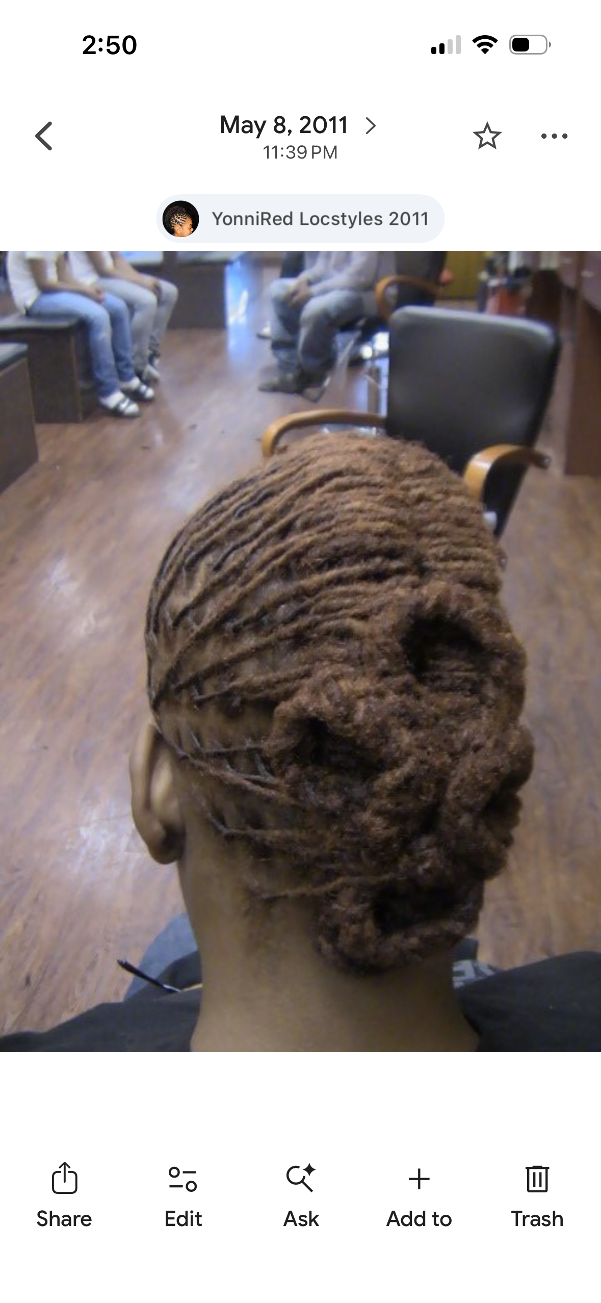 Loc styling, April 28, 2011