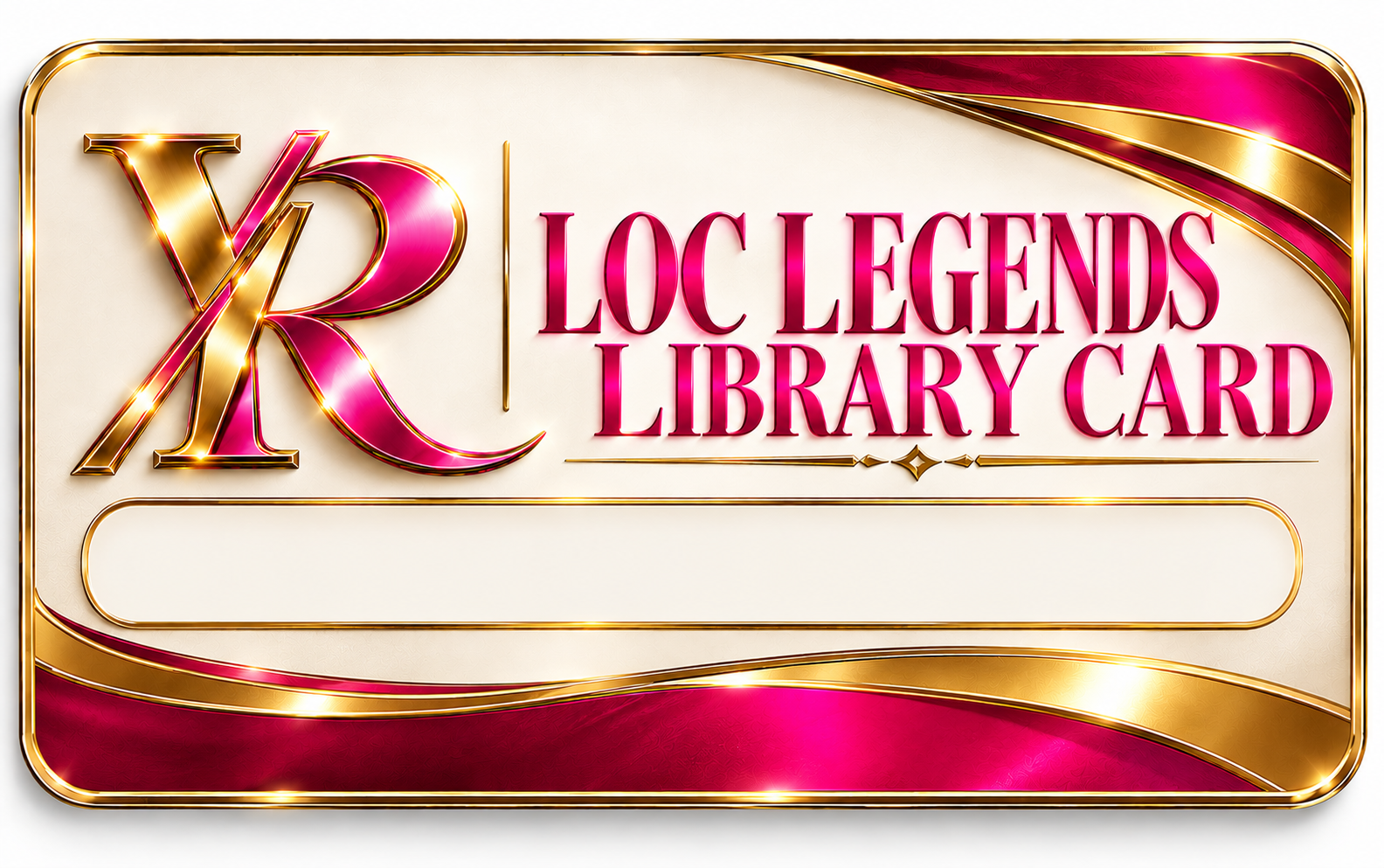 LOC Legends Library Card