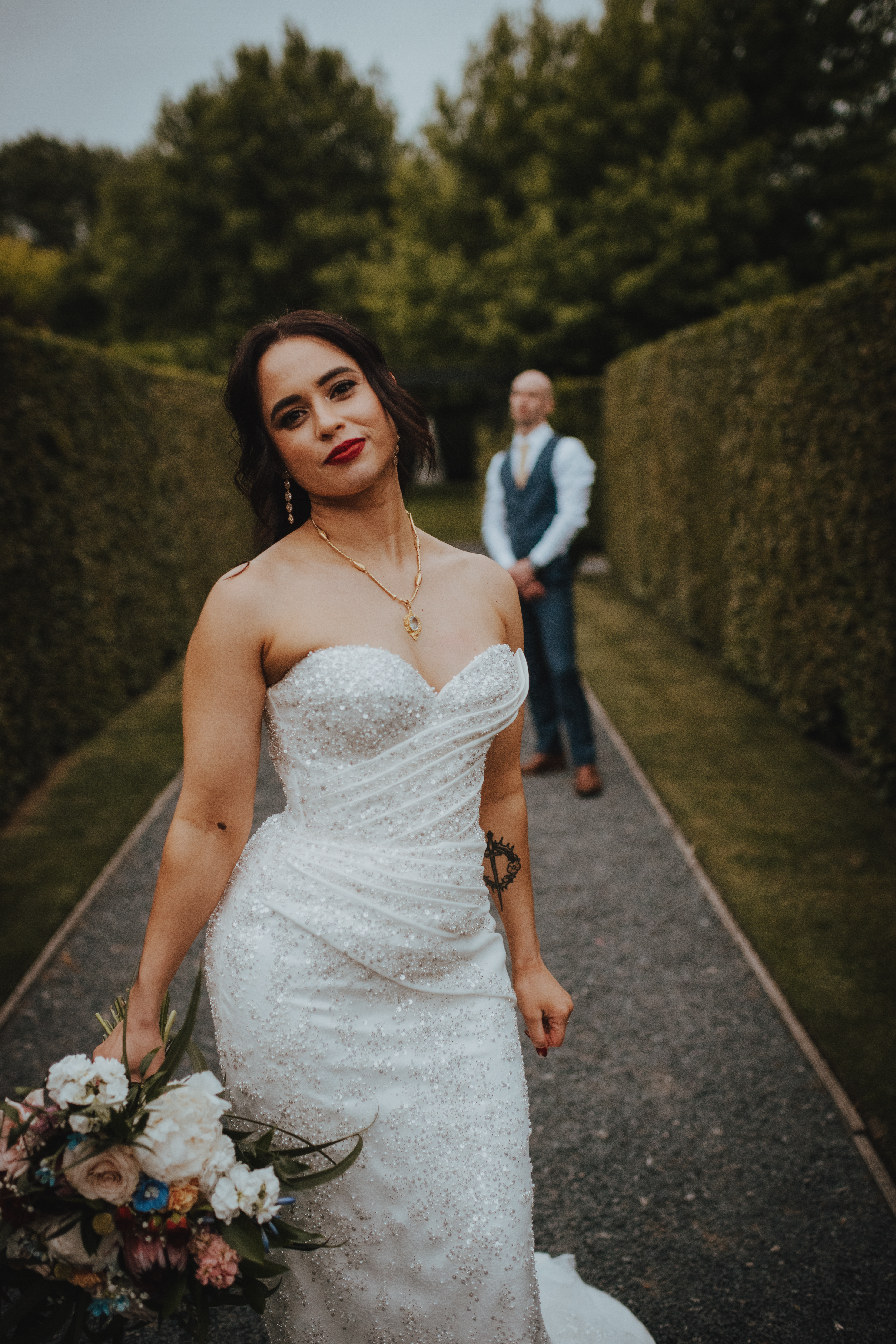 bride standing for portraits glowing bride standing for portraits glowing