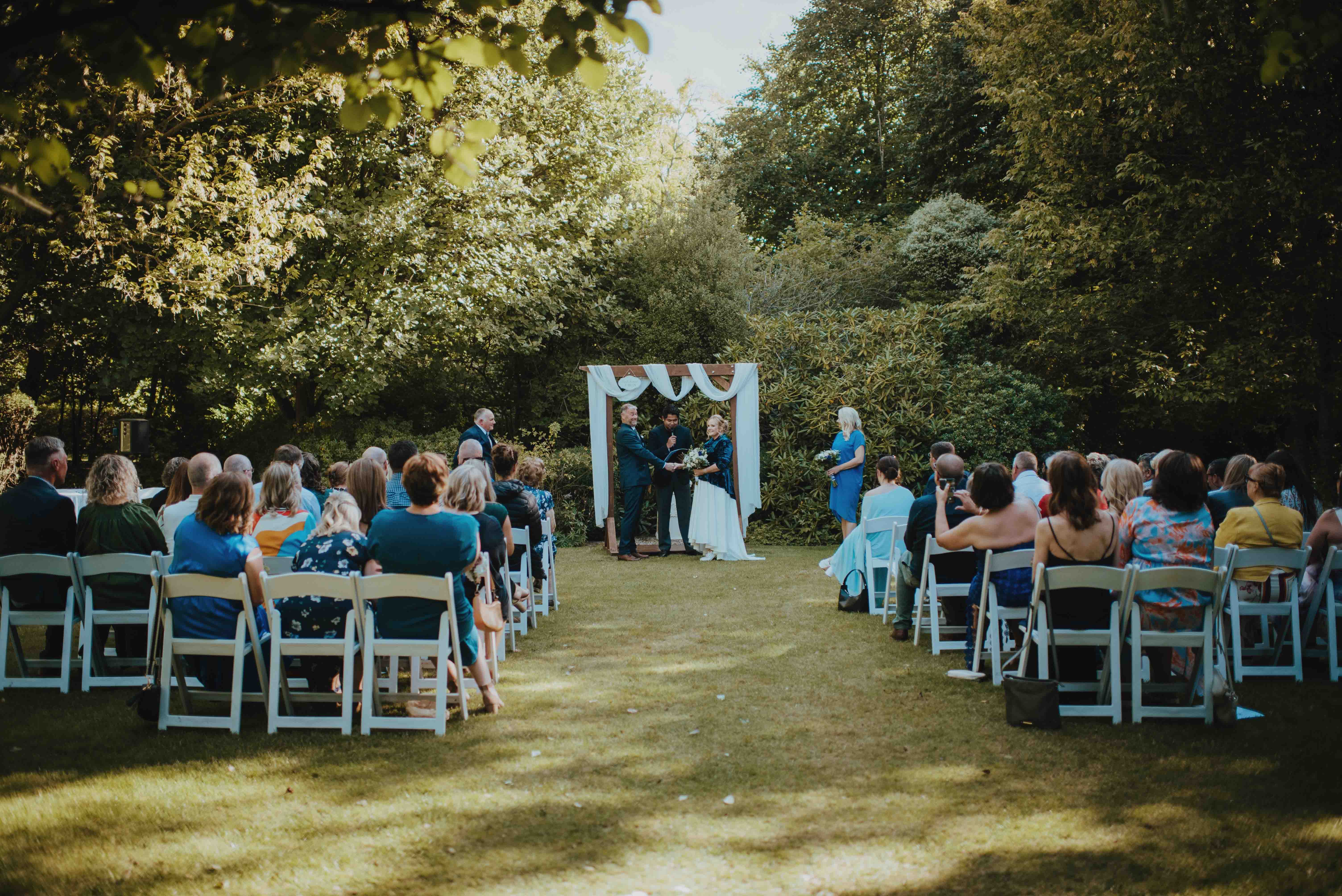 ceremony location and option for weddings at Pemberton