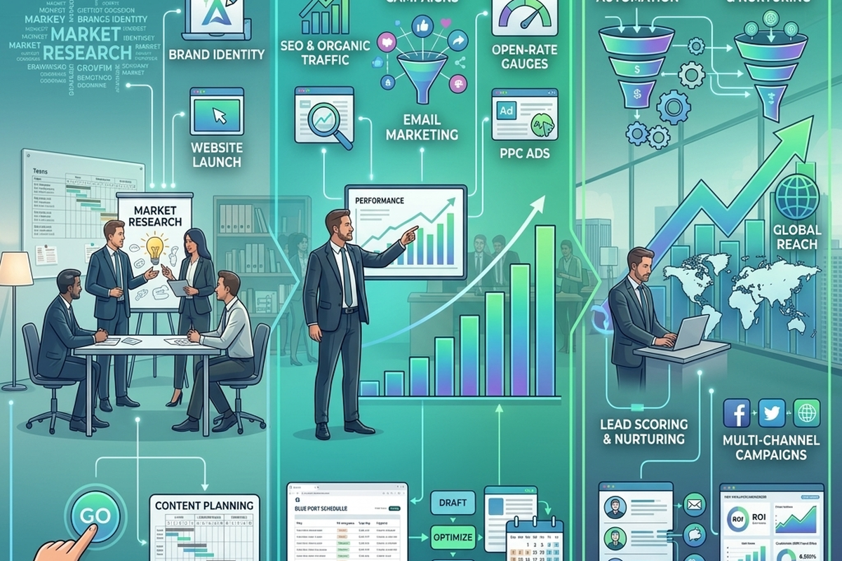 Digital marketing strategies for small businesses at startup, growth, and scaling stages Digital marketing strategies for small businesses at startup, growth, and scaling stages