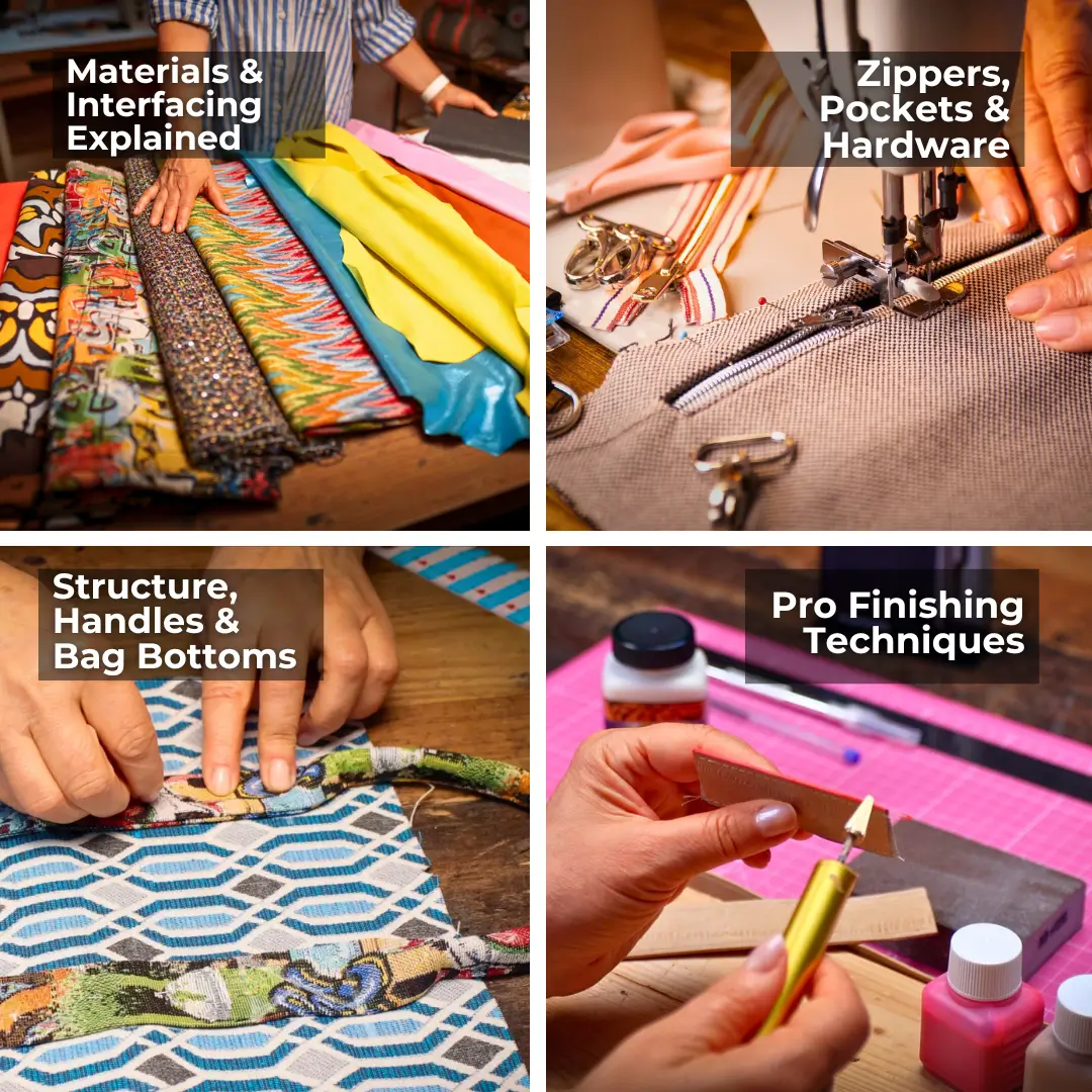 Bag Sewing Fundamentals Course