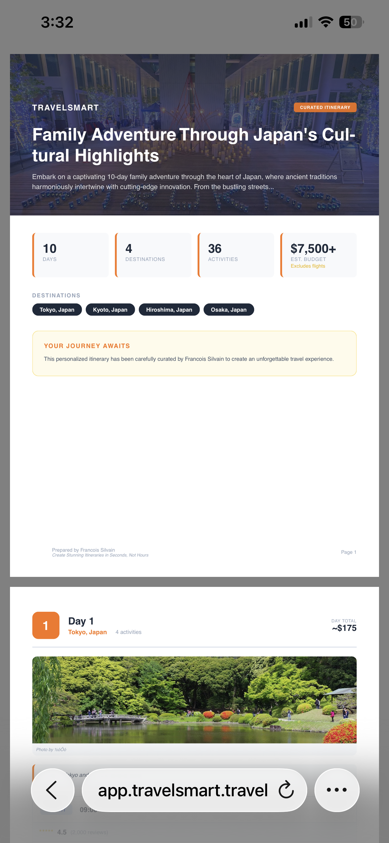Branded PDF on mobile