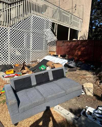 Furniture removal in Manteca
