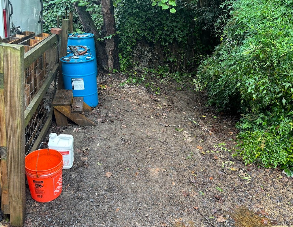 After junk removal project