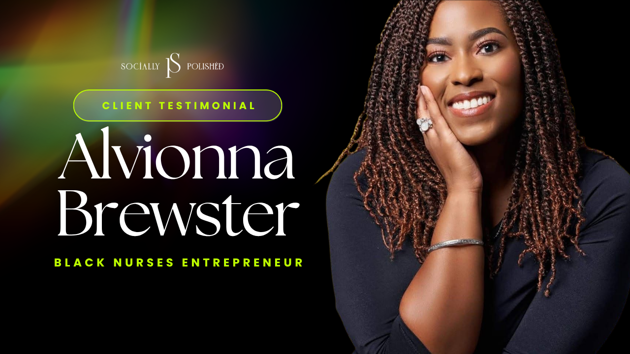 Alvionna Brewster client testimonial video