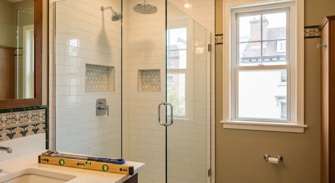 Shower and tub installation