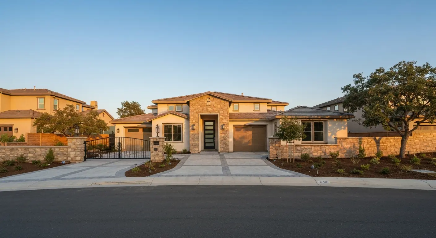 New home construction