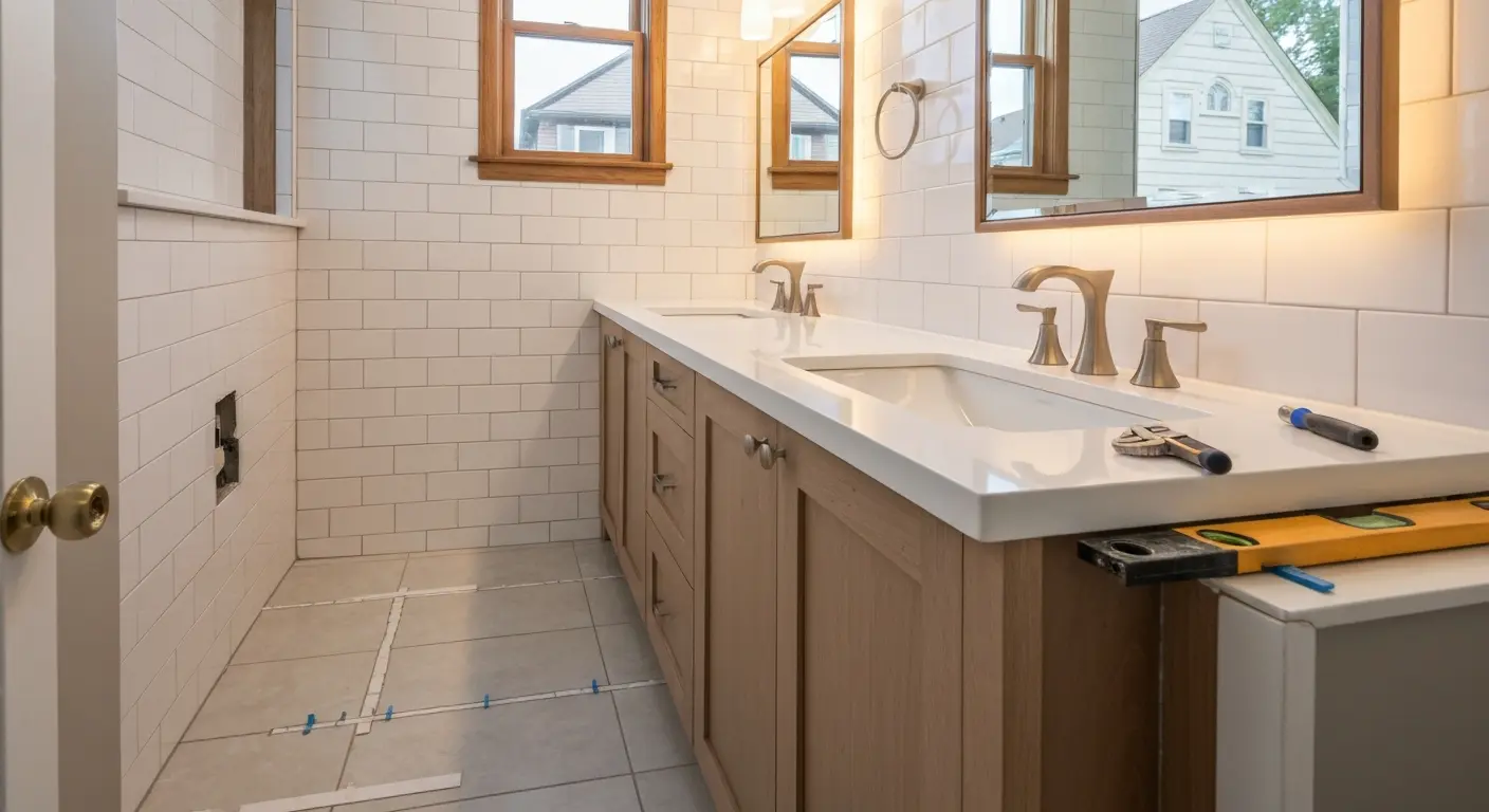 Bathroom renovation