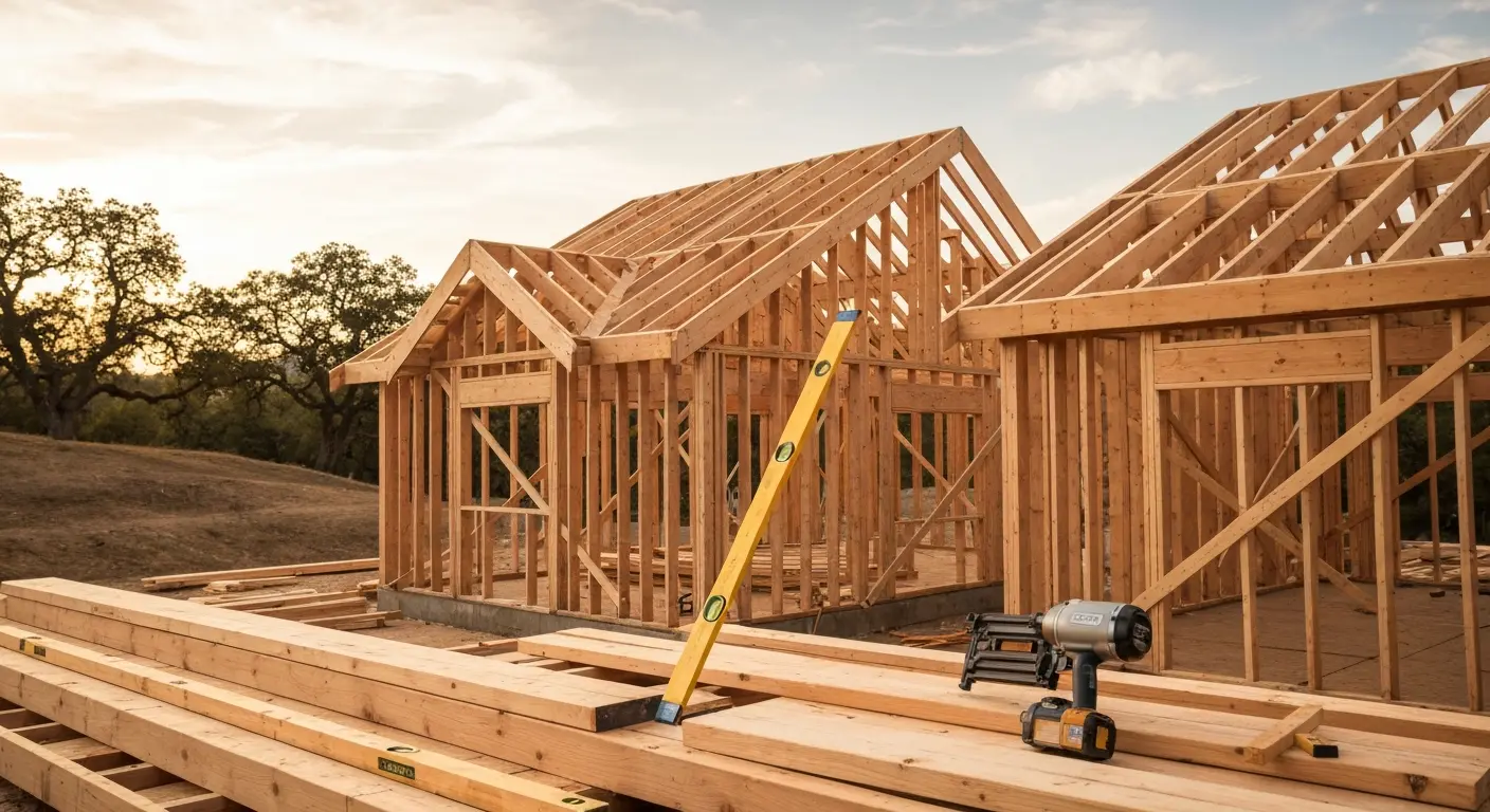 Custom home construction project