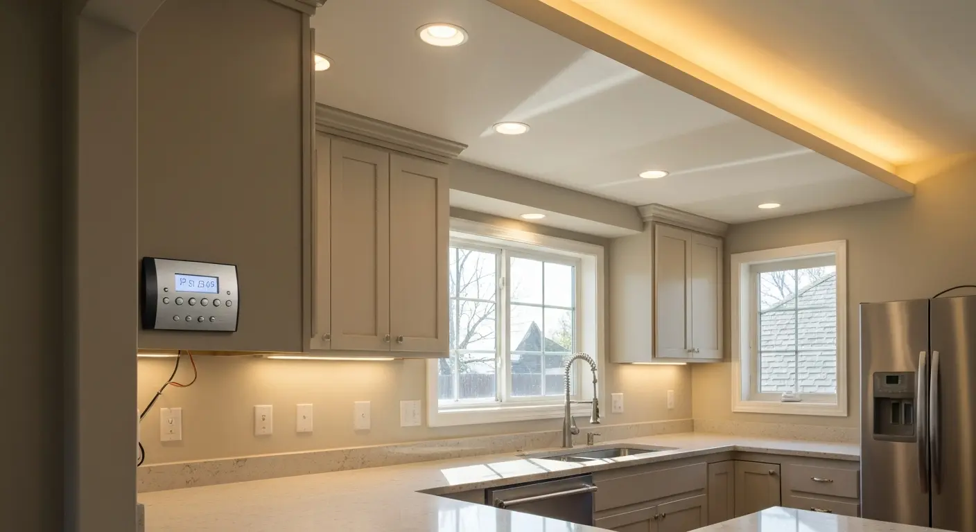 Smart dimmer control panel