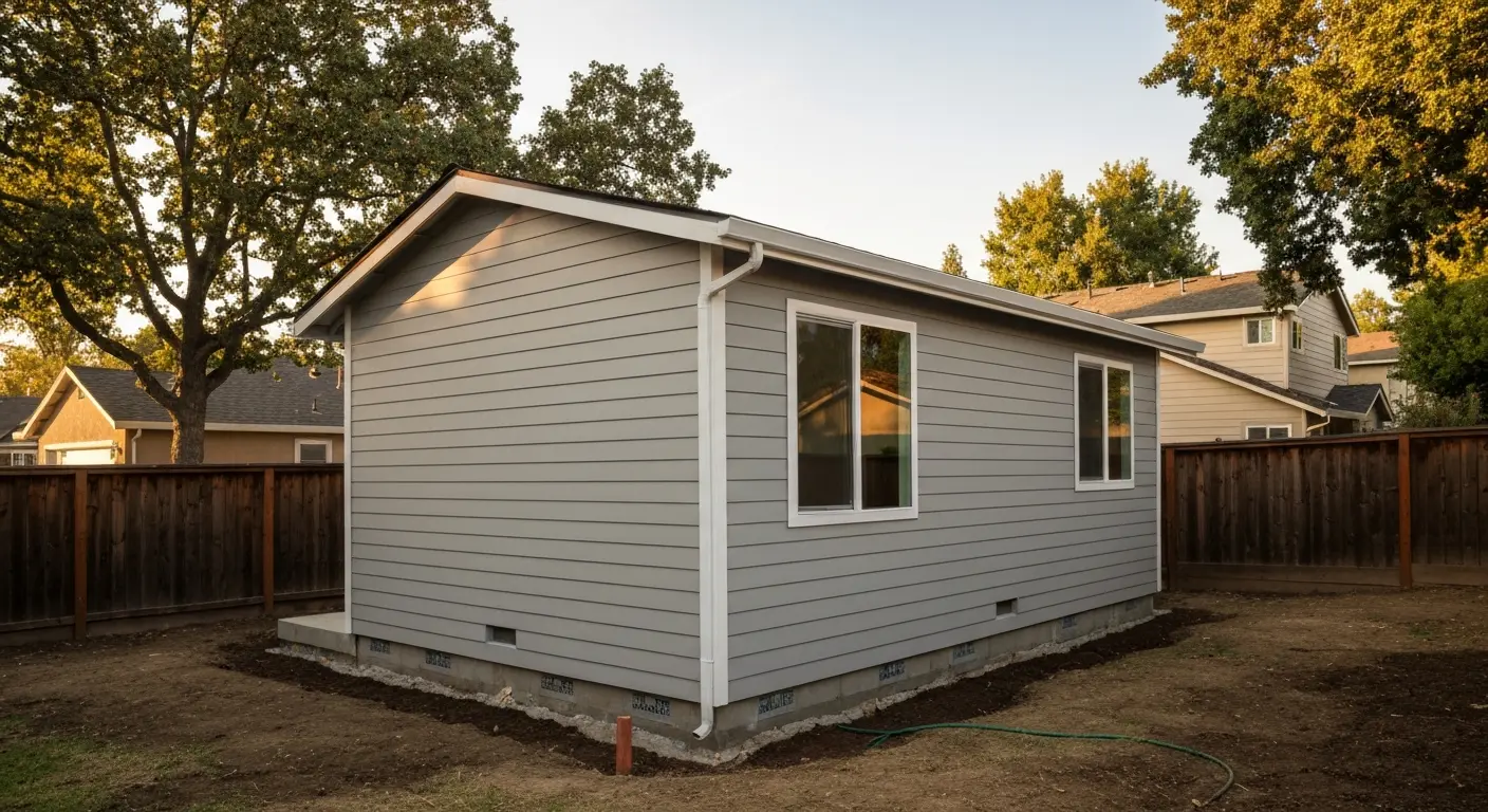 ADU construction in Folsom