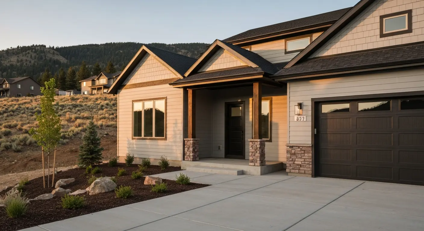 Custom home in Alpine Meadows