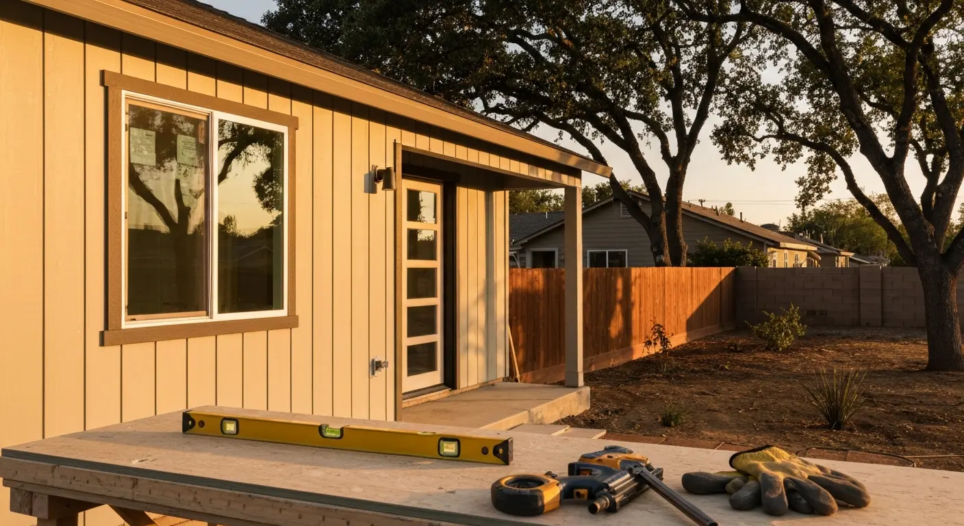 ADU construction in Rocklin