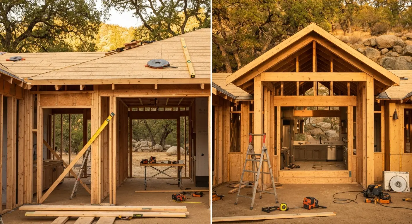 Custom home construction