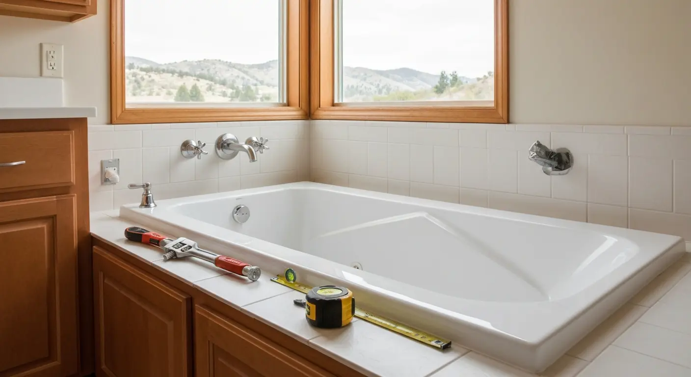 Tub installation project