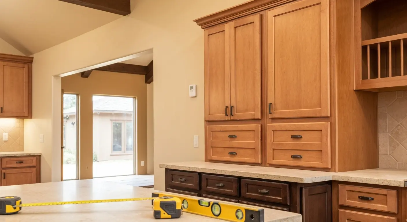 Custom kitchen cabinets