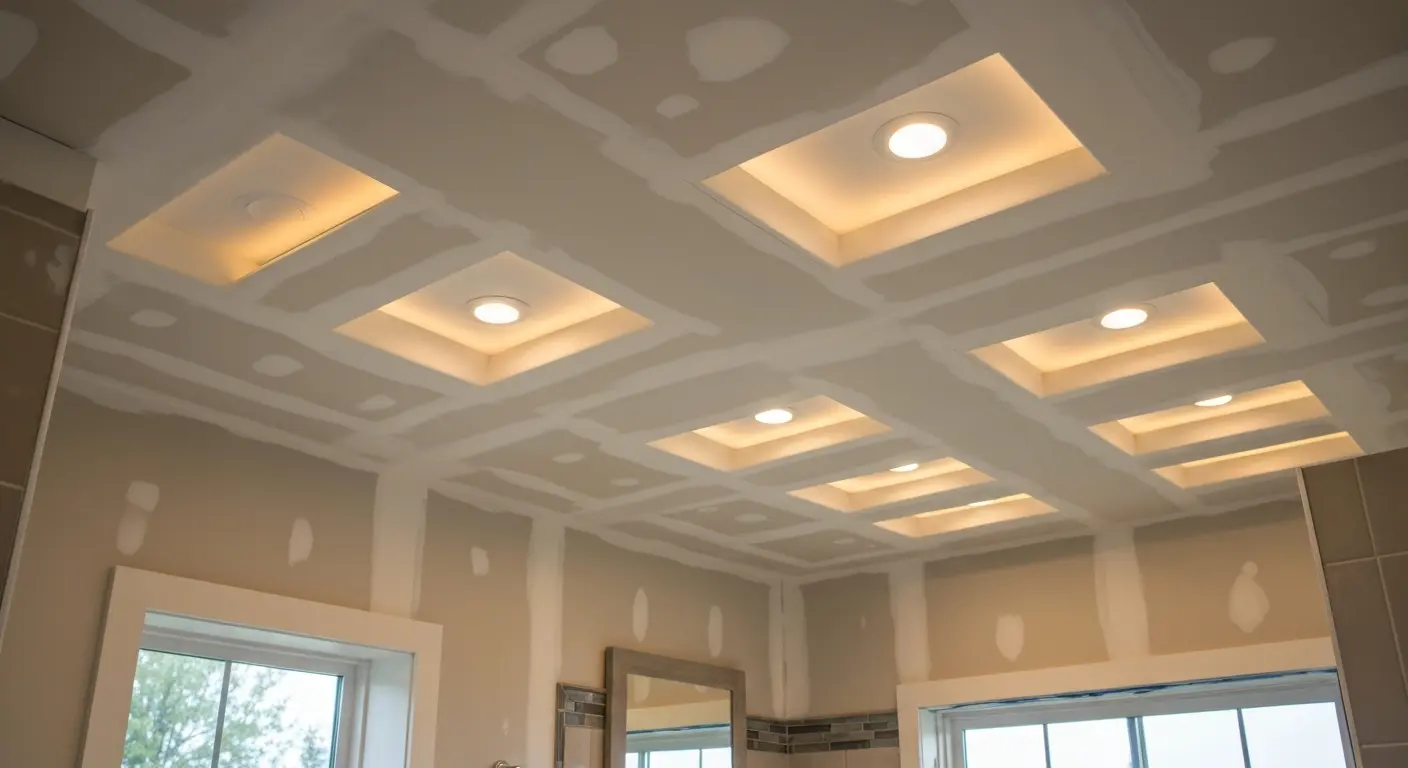 Recessed ceiling fixtures