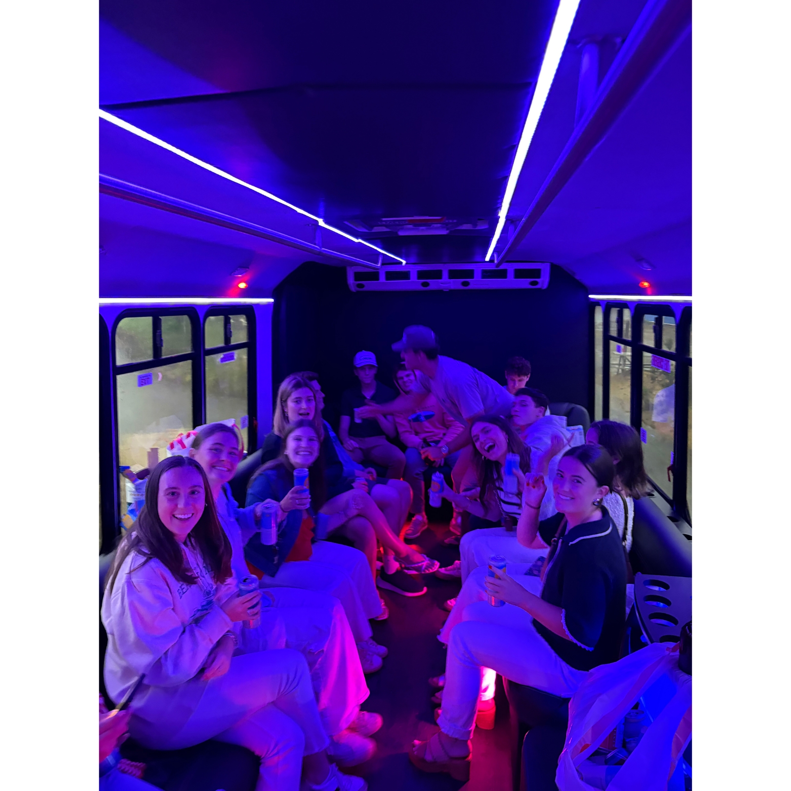 beachcomber party bus night