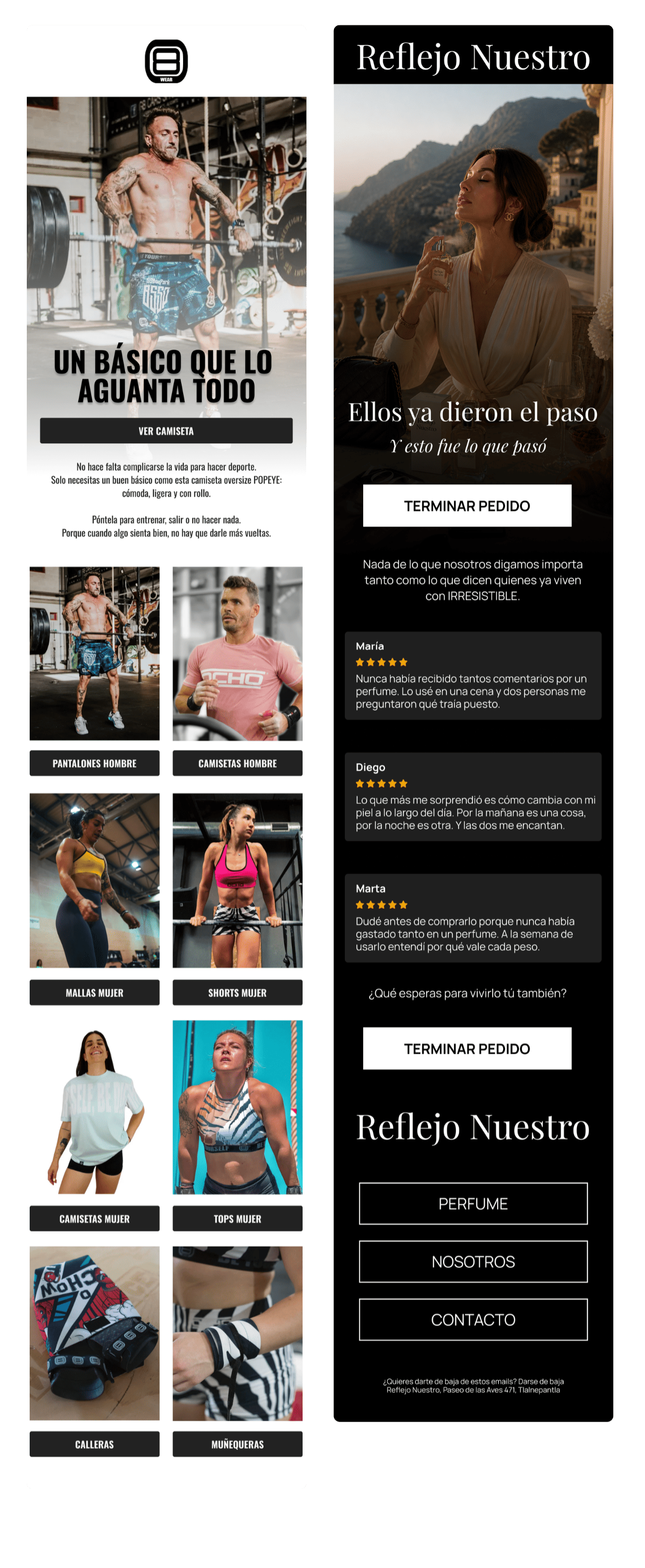 Diseño de email para cliente