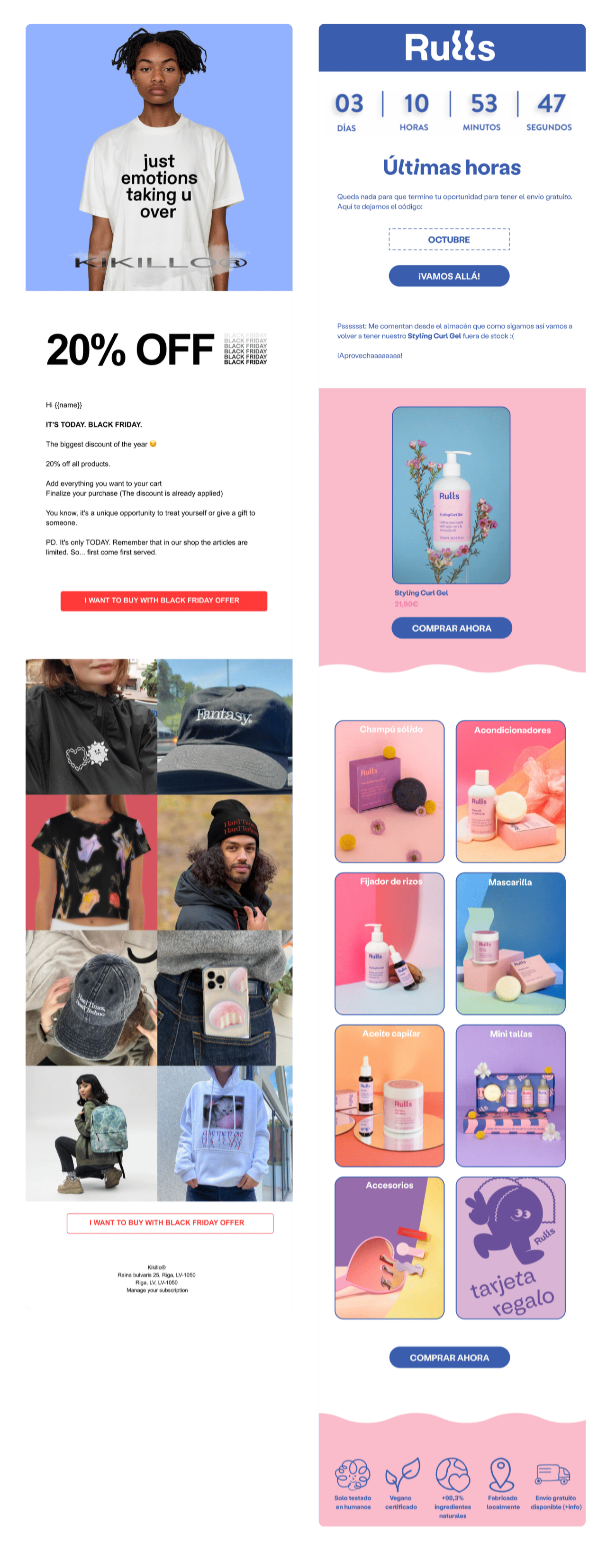 Diseño de email para cliente