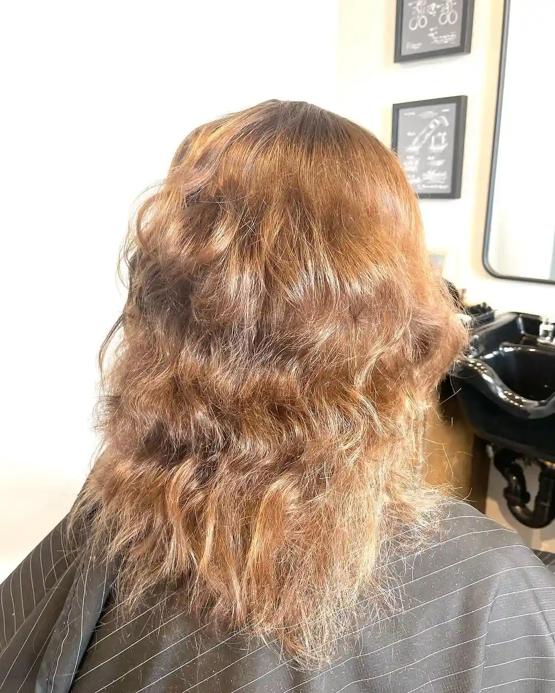 Before beard grooming transformation at Cuts By Gage