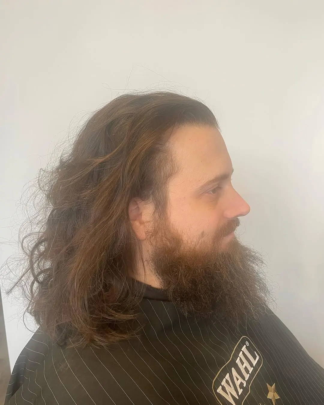 Before haircut transformation at Cuts By Gage