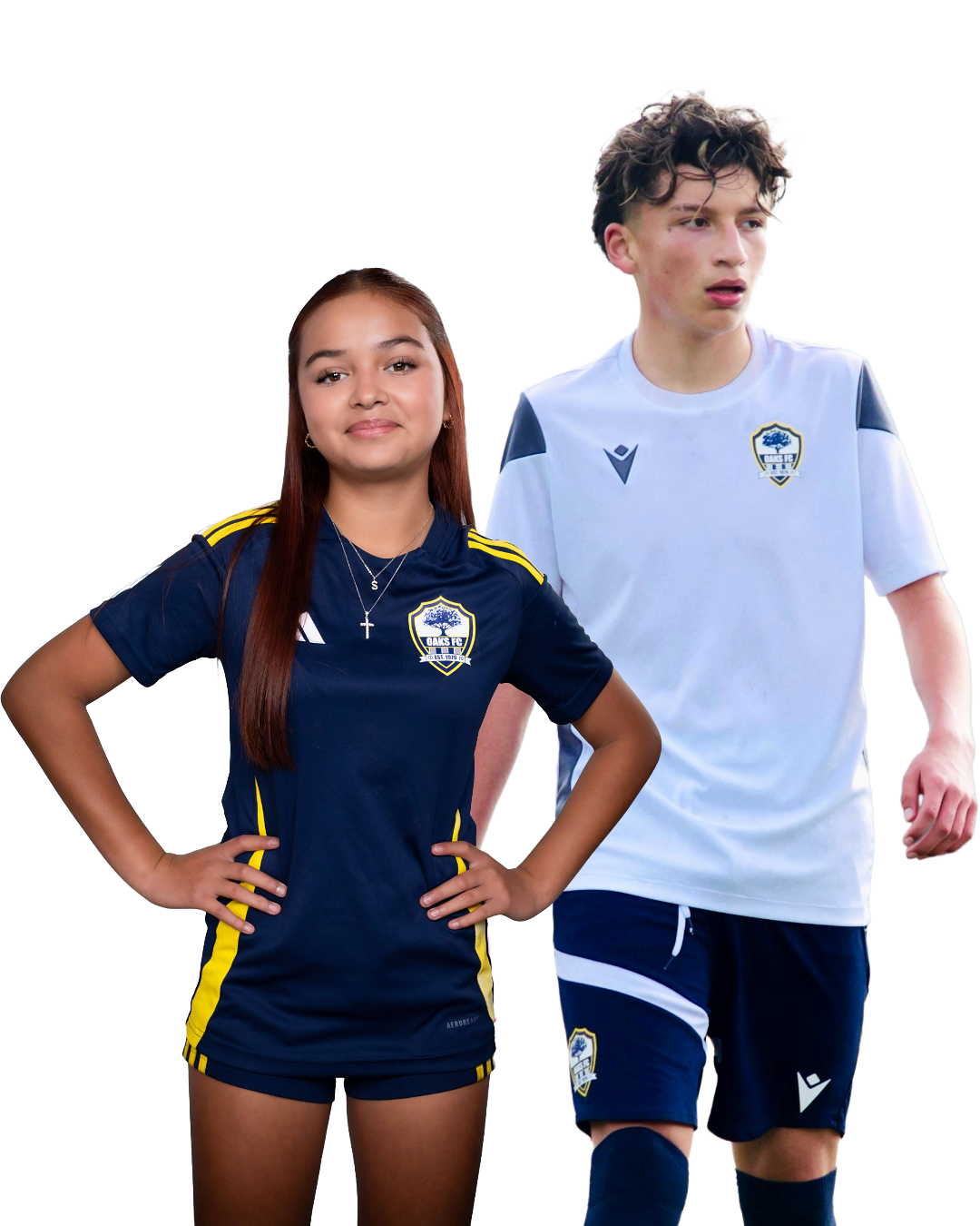 Oaks FC academy players