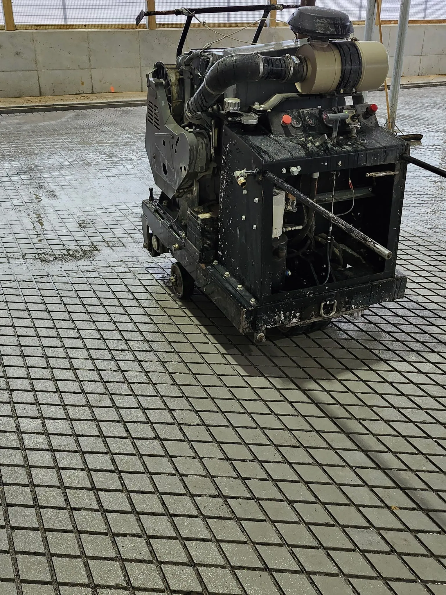 Concrete Grooving Work