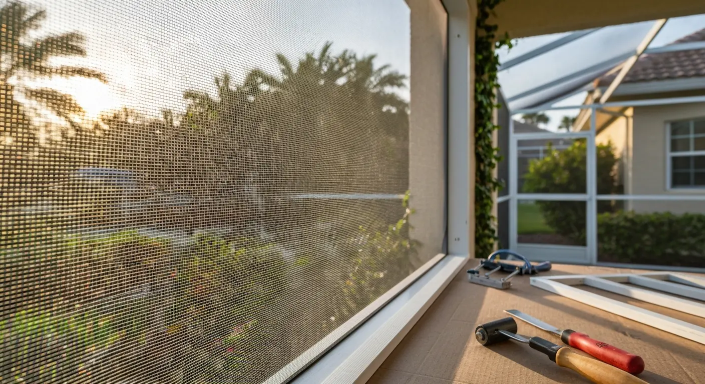 Screen cleaning service