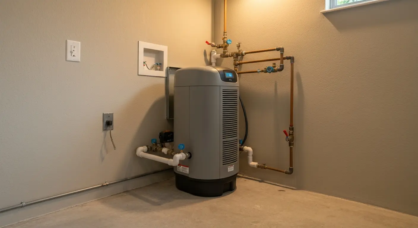 Water softener system installation