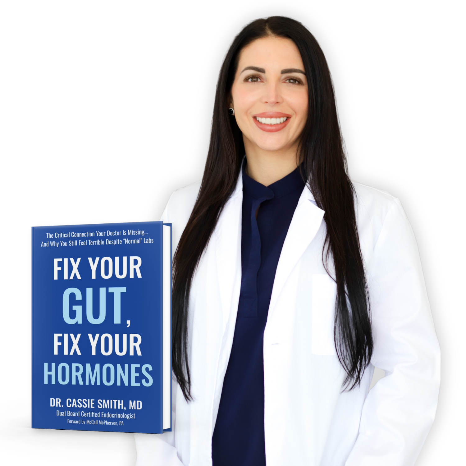 Dr. Cassie Smith and Fix Your Gut, Fix Your Hormones Book