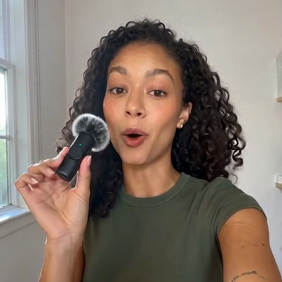 Wireless mic creator story cut