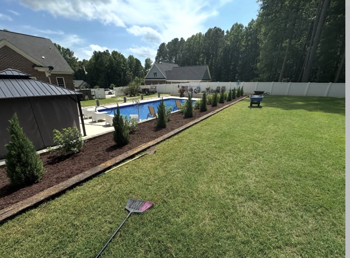 Lawn maintenance service