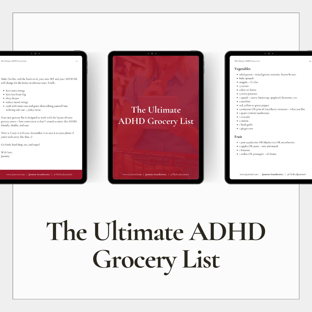 The Ultimate ADHD Grocery List
