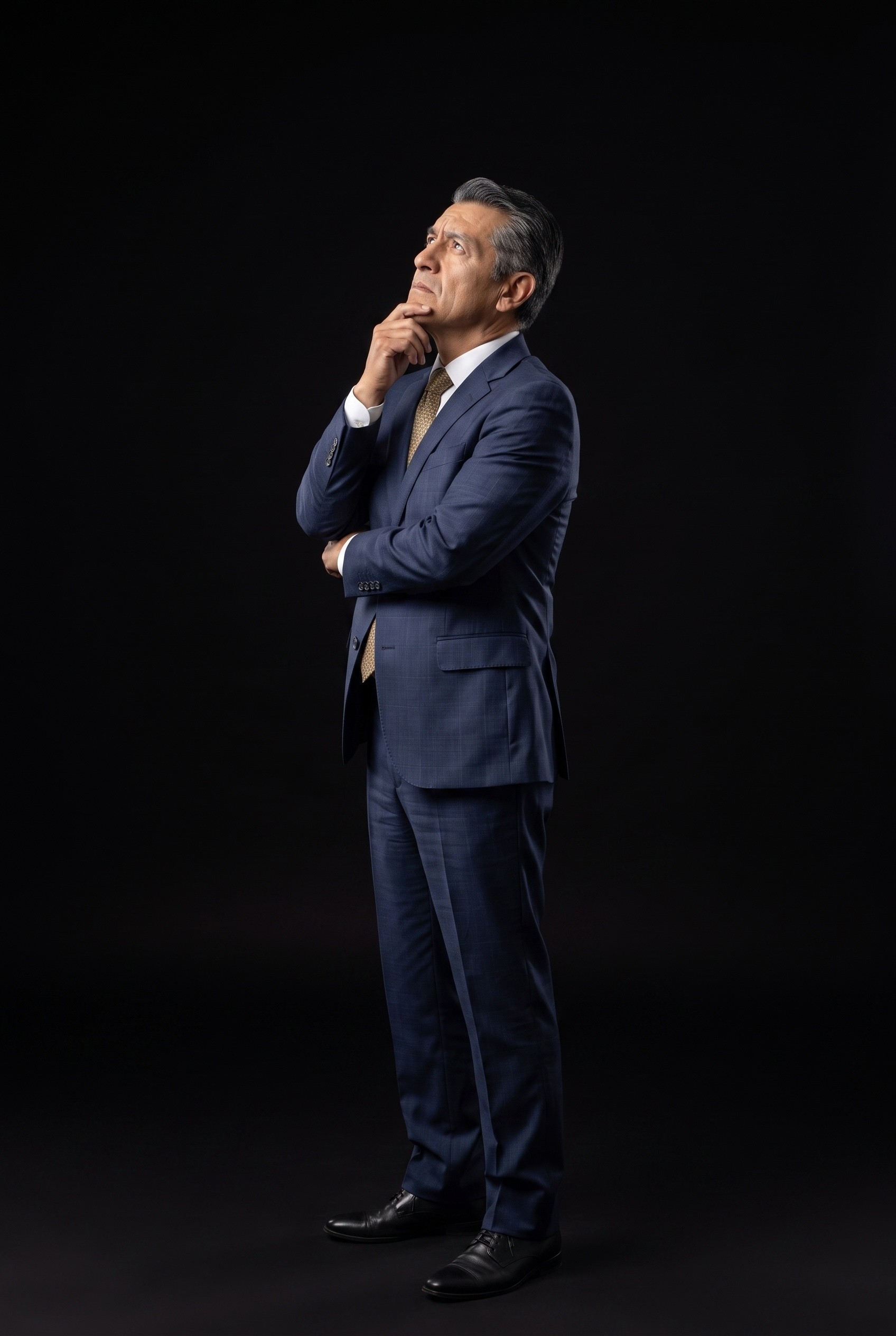 Un directivo pensando en su problema crítico