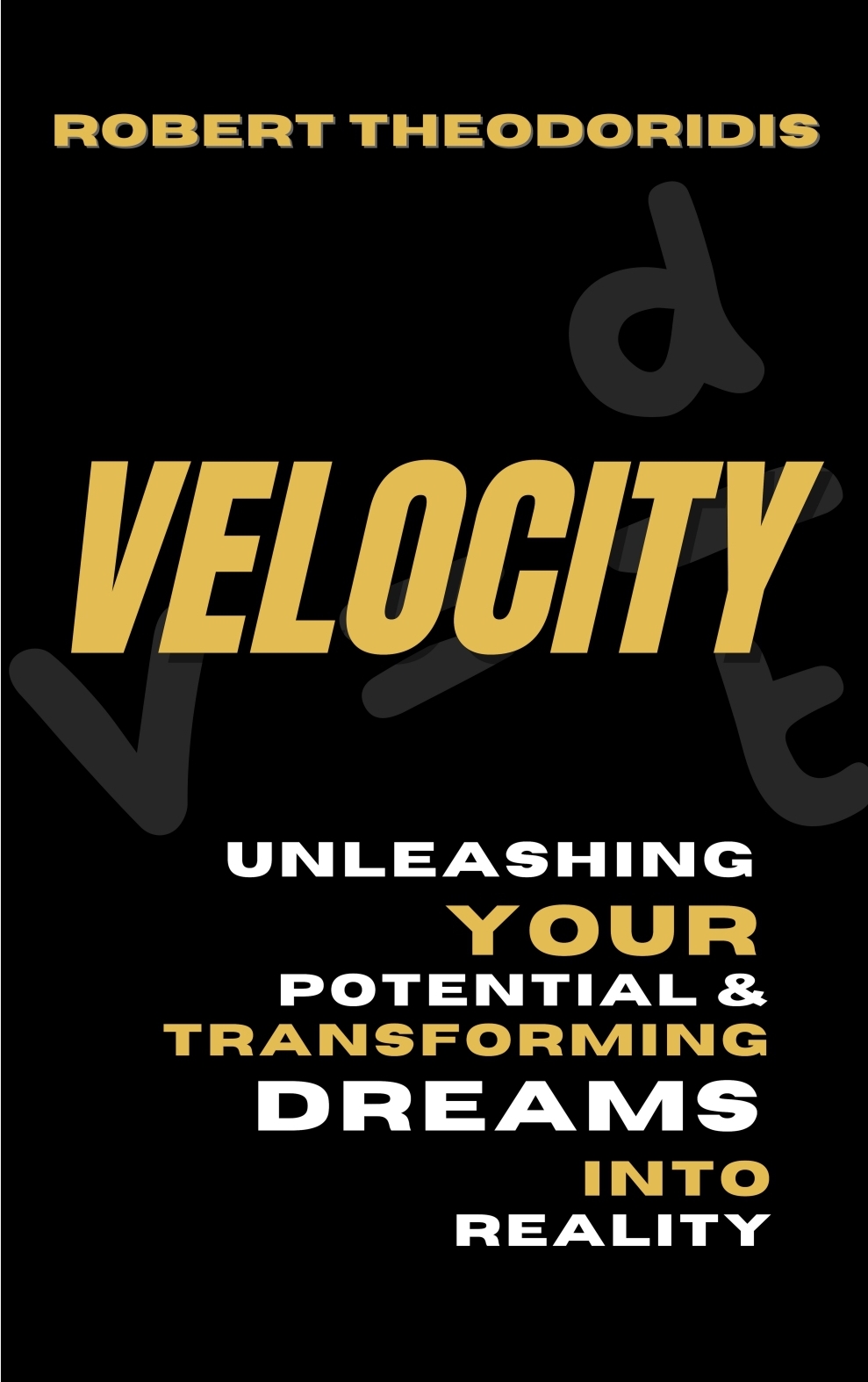 Velocity by Robert Theodoridis — Book Cover