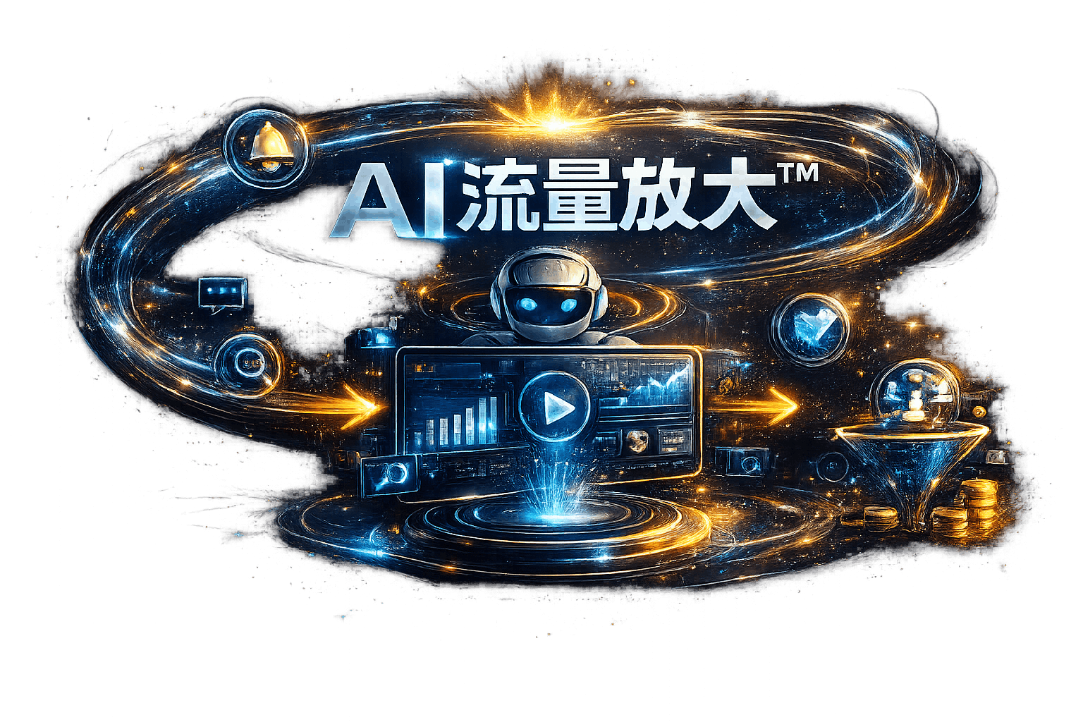 AI流量放大系统
