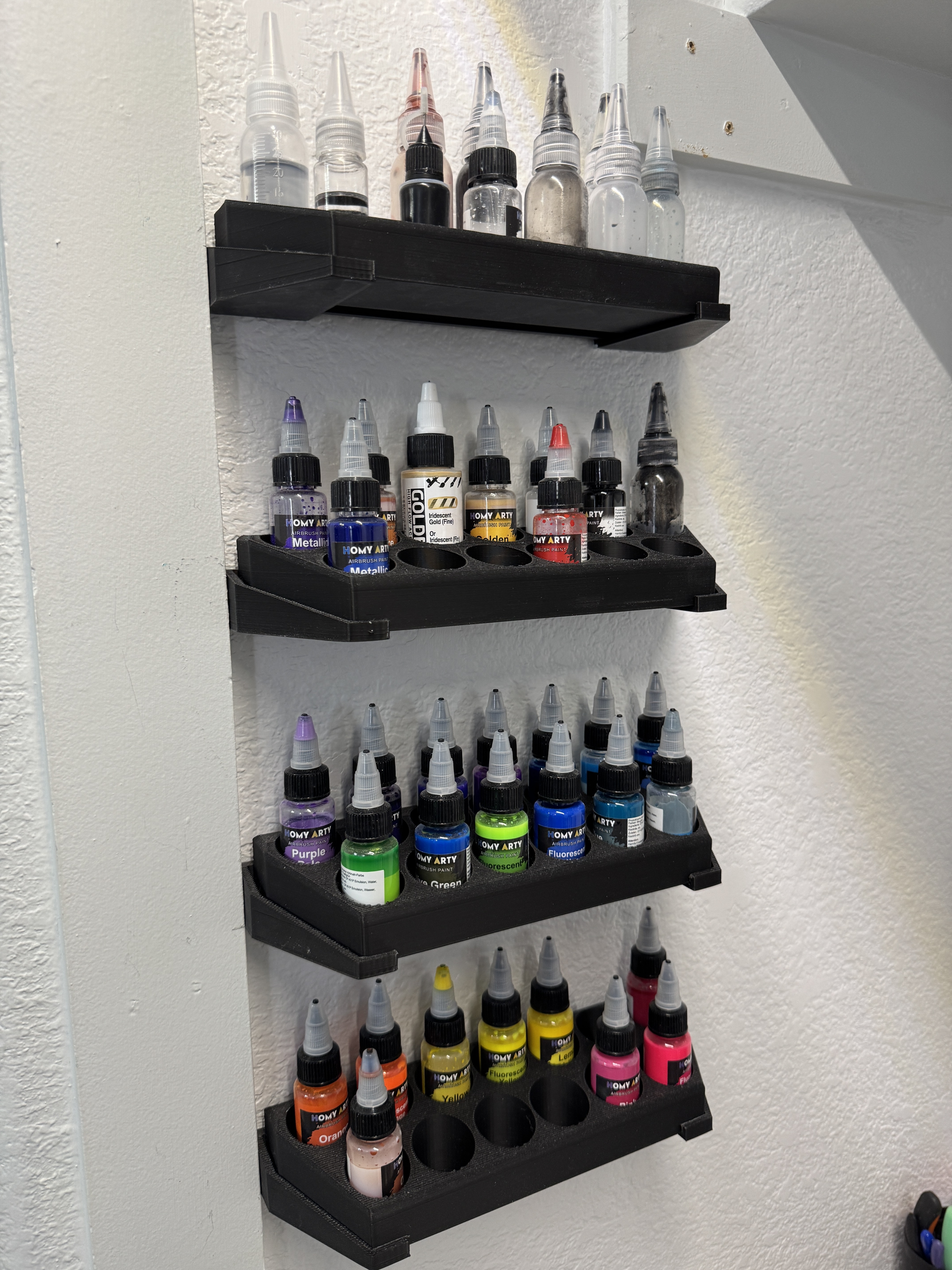 Modular Airbrush Paint Holder