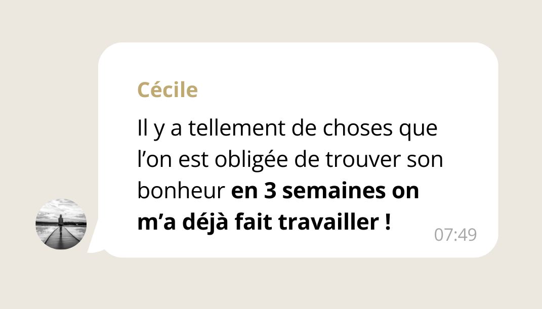 Témoignage membre PDE