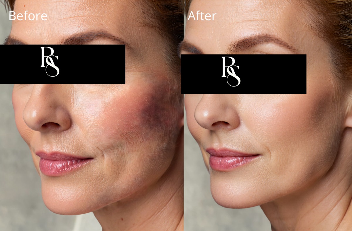 Woman with refreshed glowing skin after skin boosters Johannesburg treatment