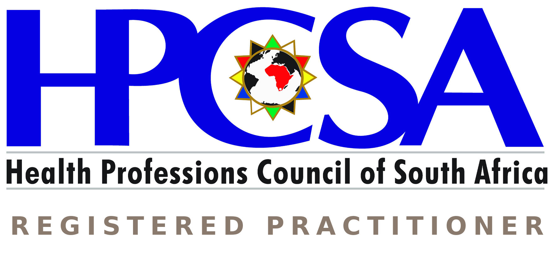 HPCSA registered practitioner, Health Professions Council of South Africa