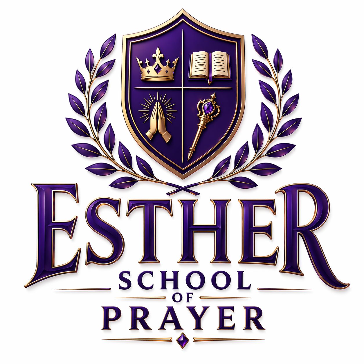 Esther School of Prayer crest