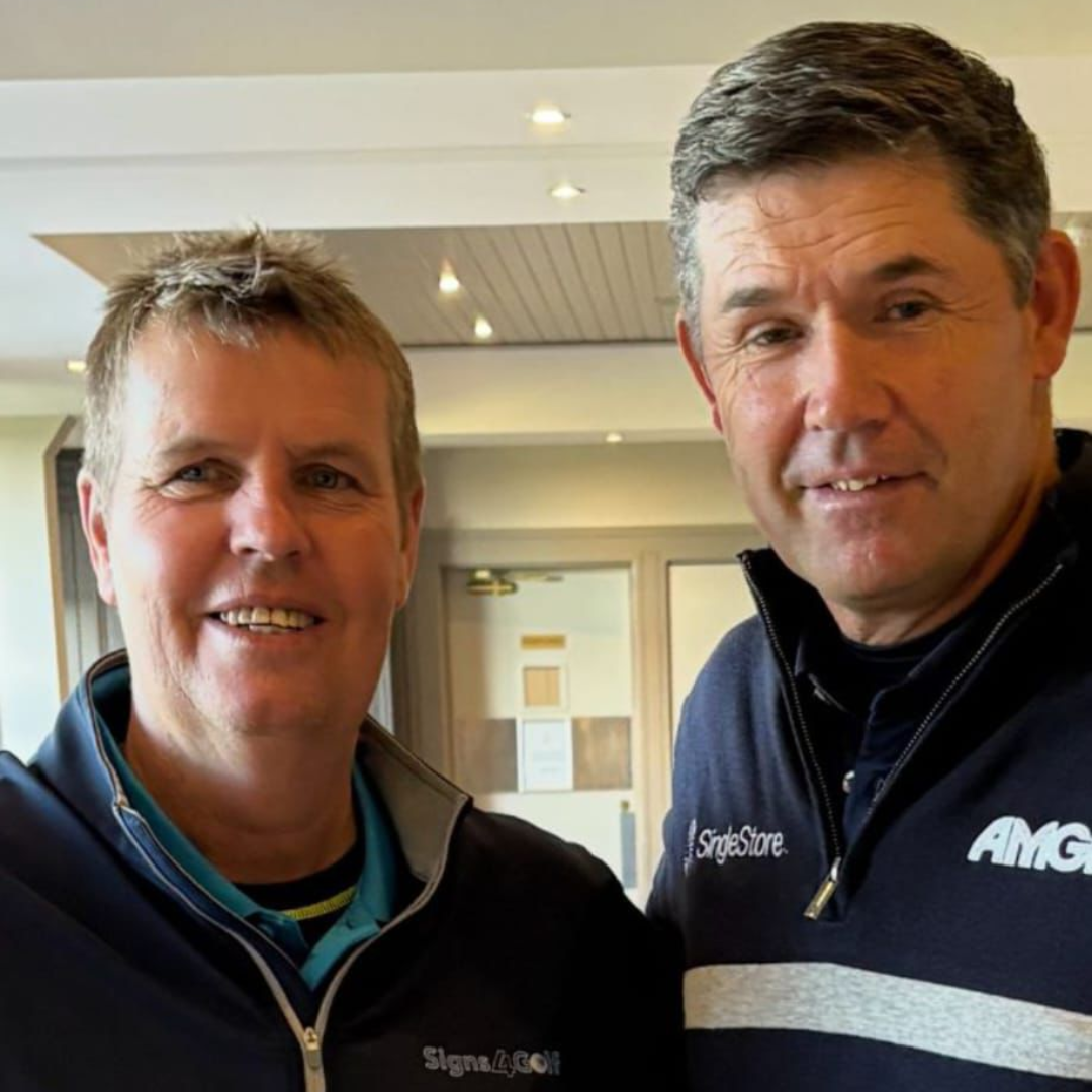 Clive Briggs & Padraig Harrington Clive Briggs & Padraig Harrington